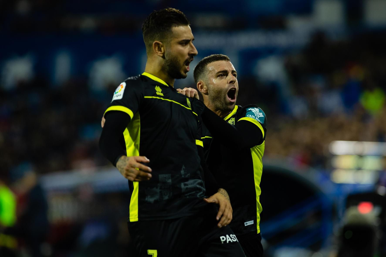 El Zaragoza-Granada CF, en imágenes