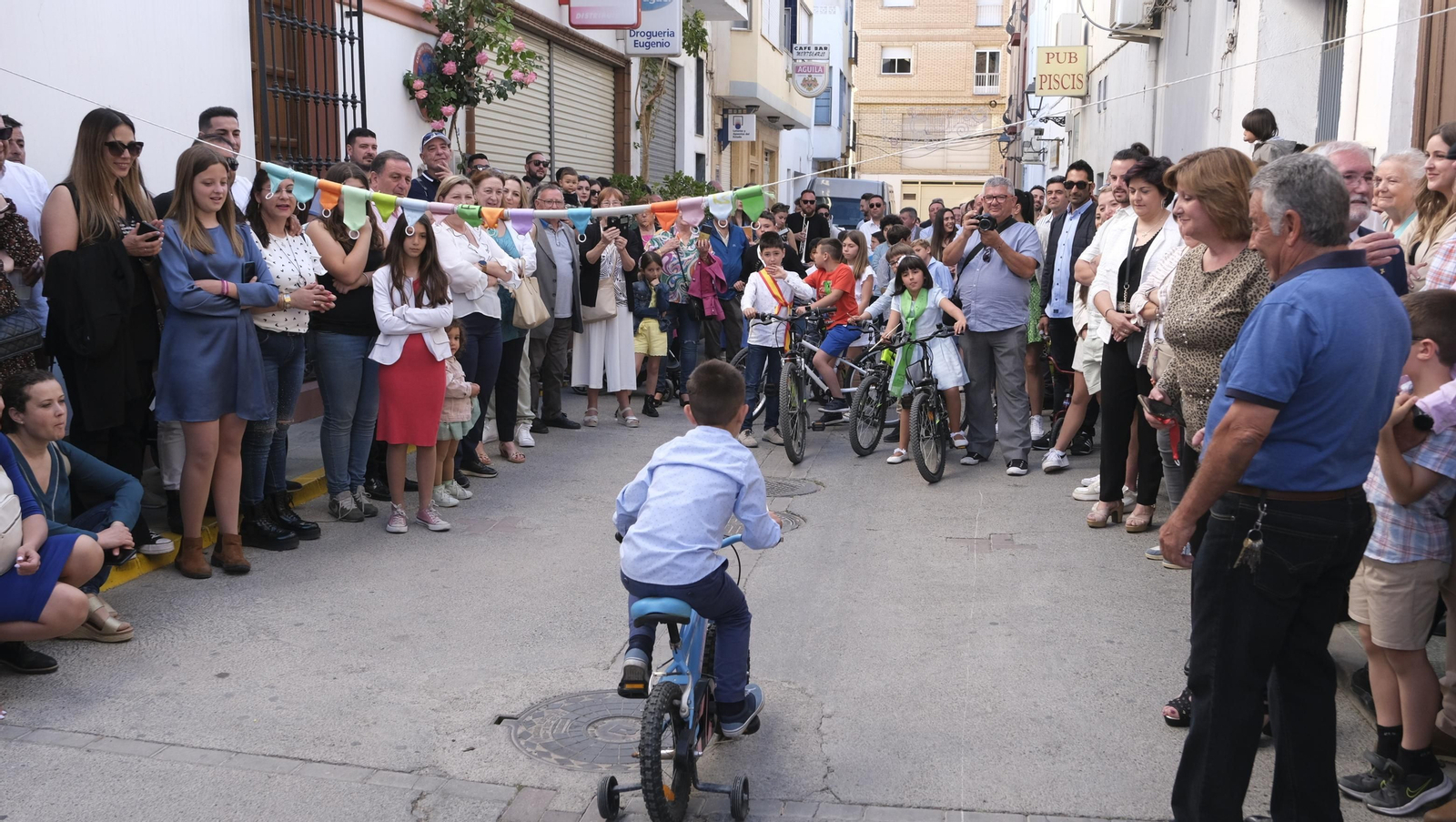 Imágenes de las carreras de cintas en las Fiestas de Canjáyar