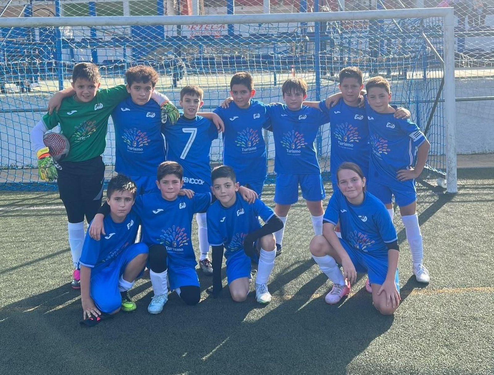 Equipo alevín fútbol 7