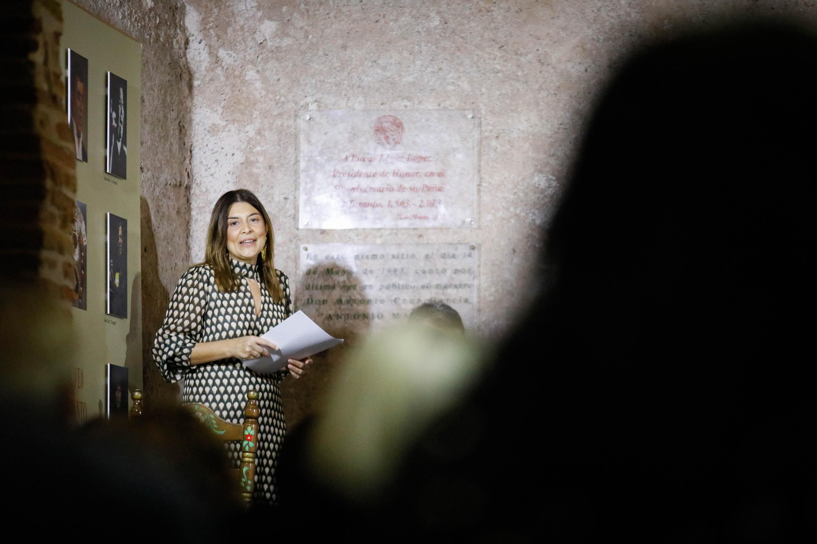 Entrega de Anagrama de Oro y Brillantes de la Ciudad de Almería a Andrés Caparrós en imágeness