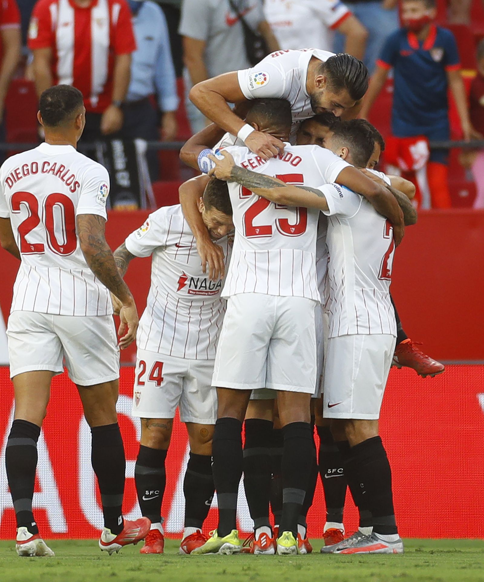 Las imágenes del Sevilla fc-Valencia