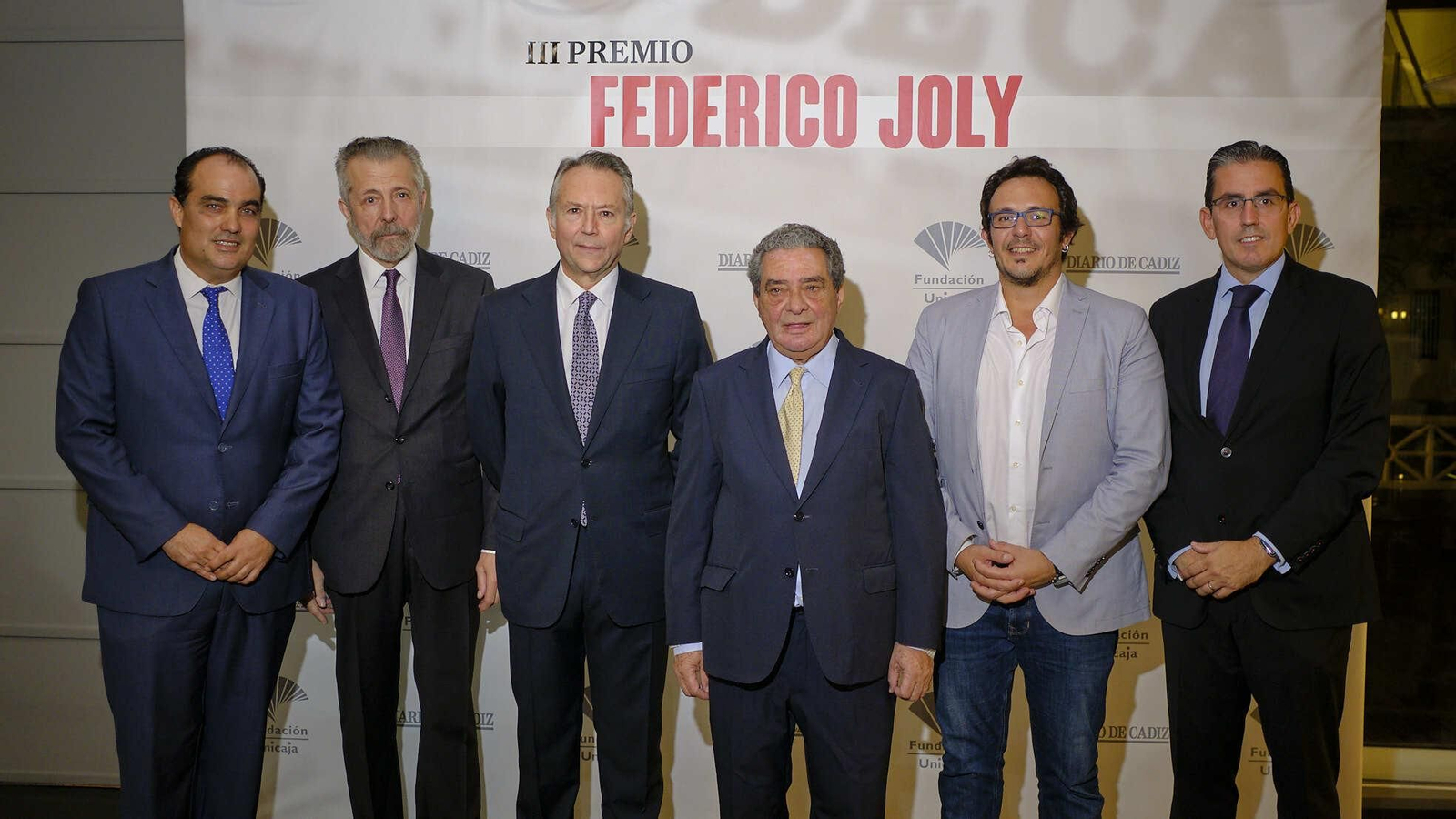 Entrega del premio Federico Joly a Augusto Delkáder