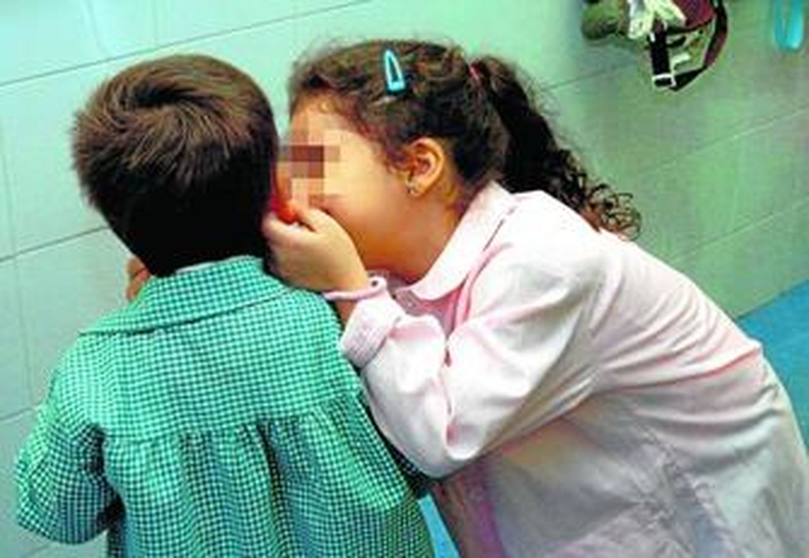 Alumnos de Infantil, durante una clase en un colegio andaluz.
