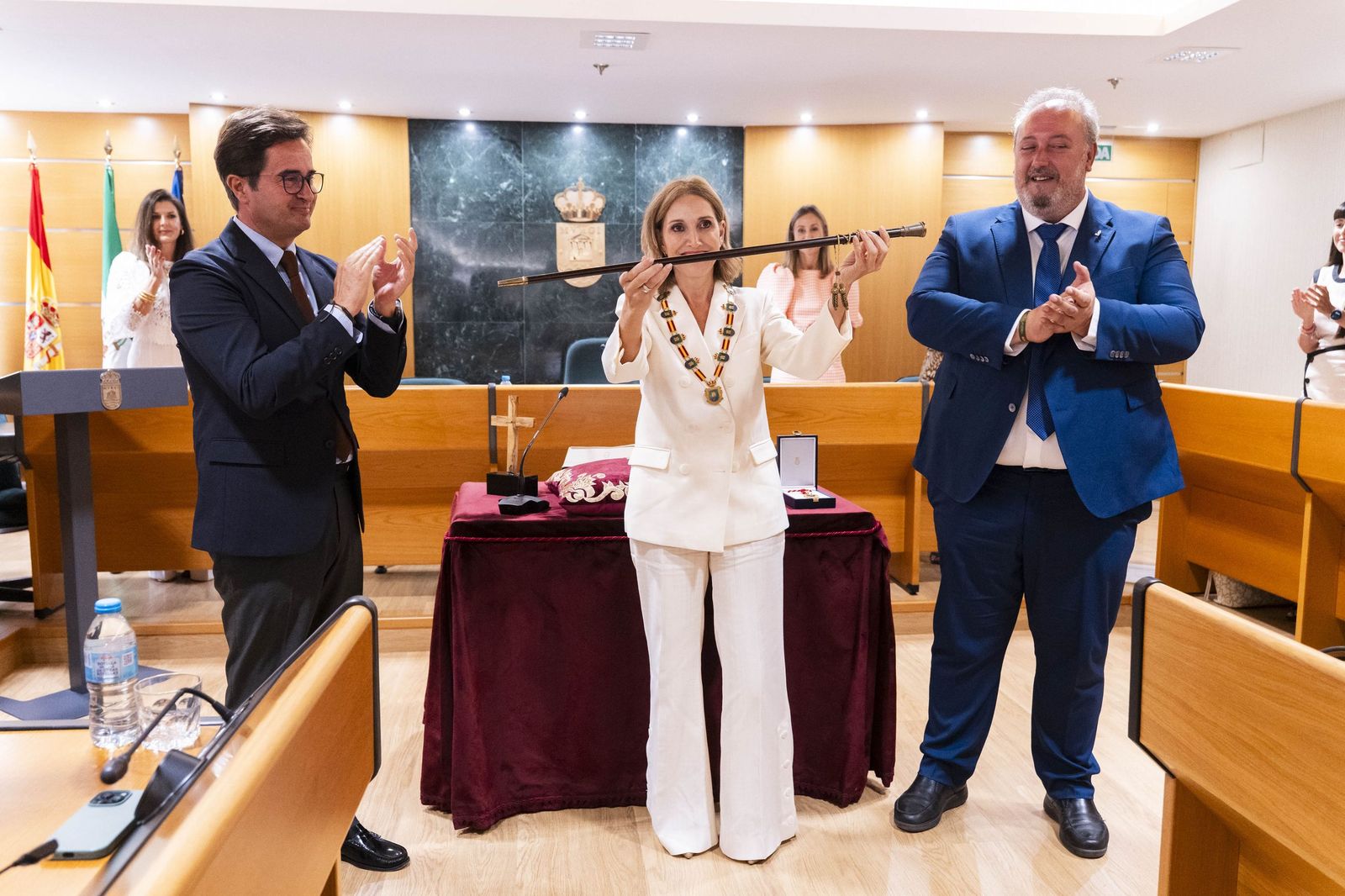 Julia Ibáñez toma posesión como nueva alcaldesa de El Ejido, en imágenes