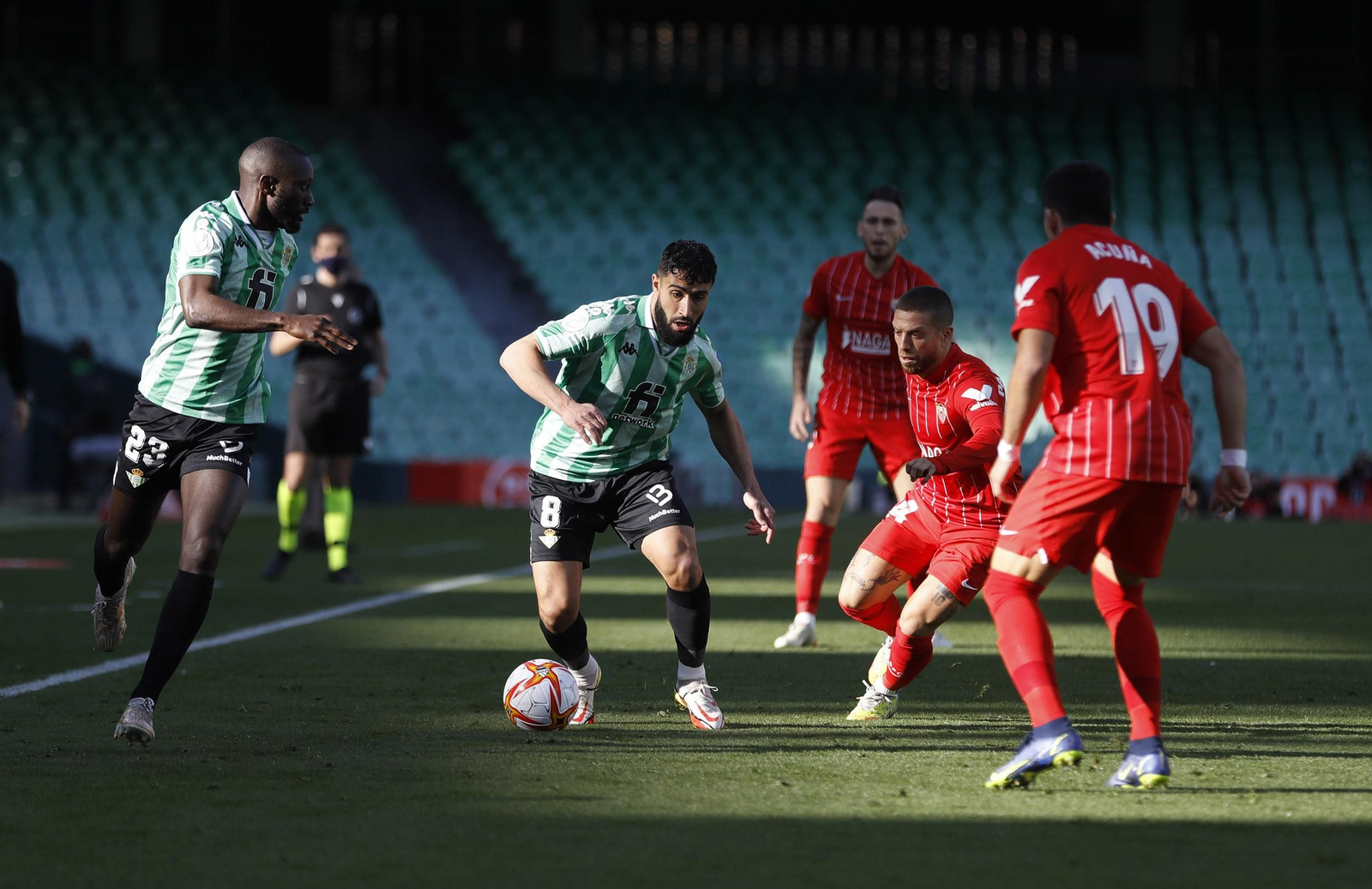 Las imágenes del Betis-Sevilla de la Copa del Rey
