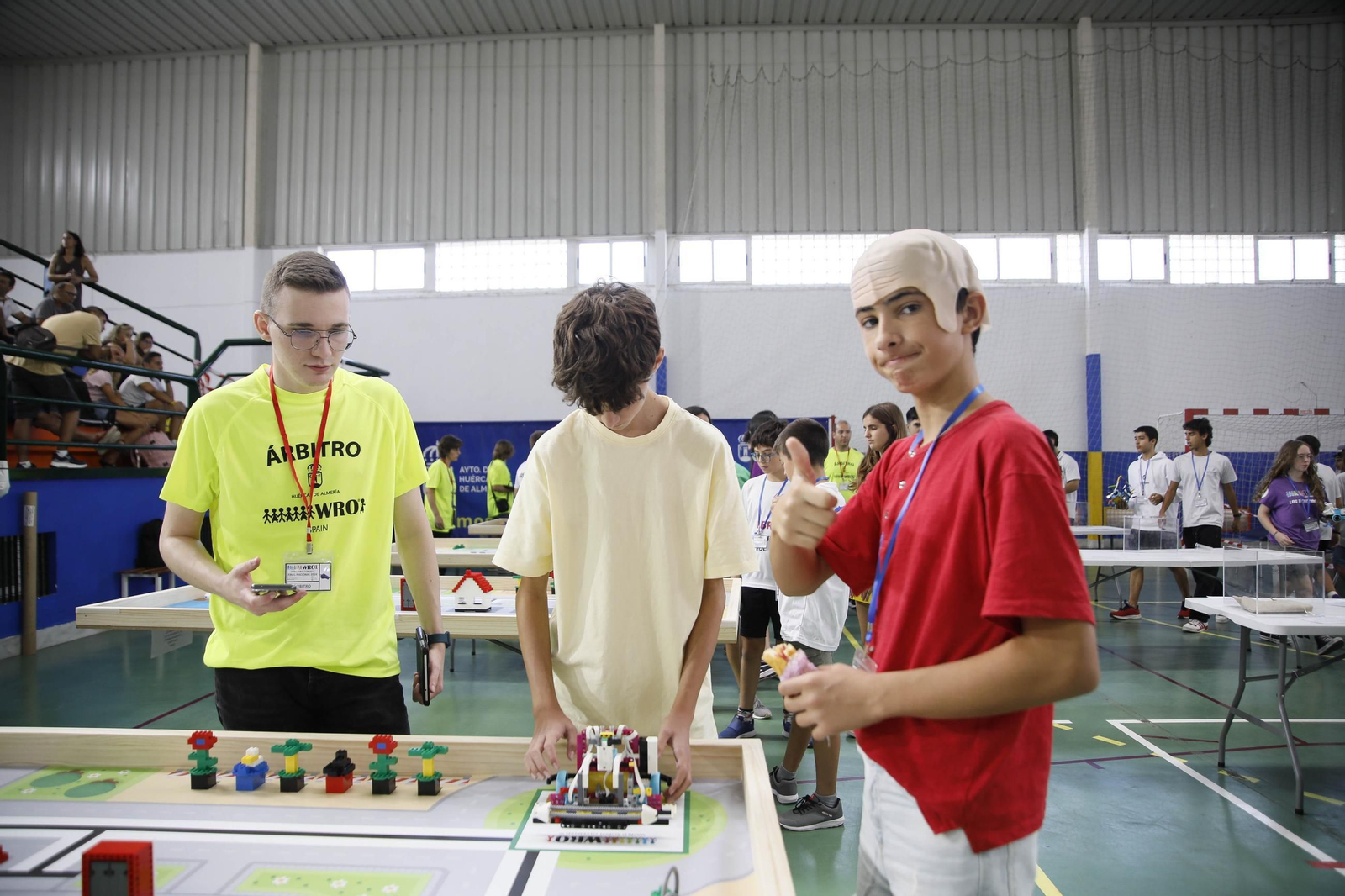 Las imágenes del World robot olympiad en Huércal de Almería