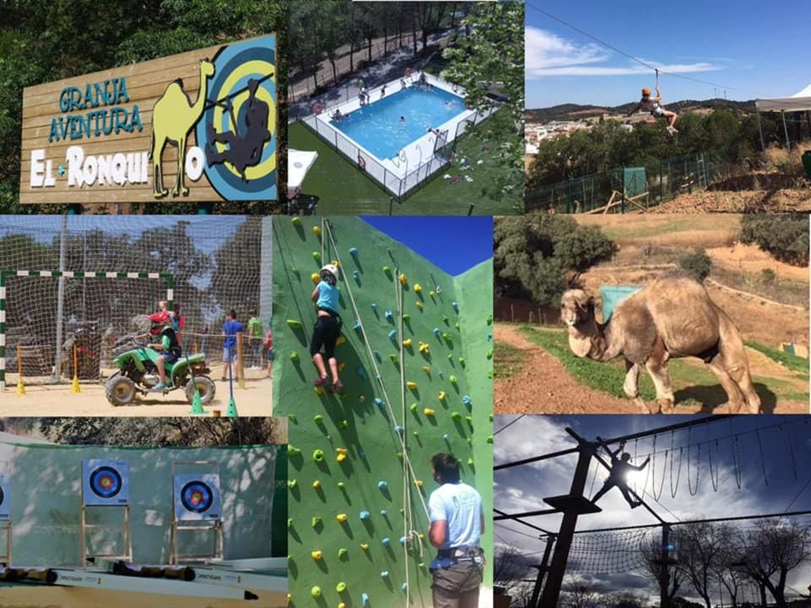 Actividades de la Granja Aventura El Ronquillo.