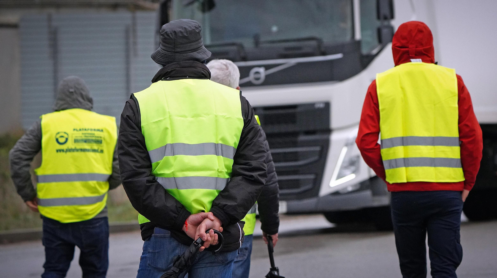 Segundo día de huelga del transporte en Jerez