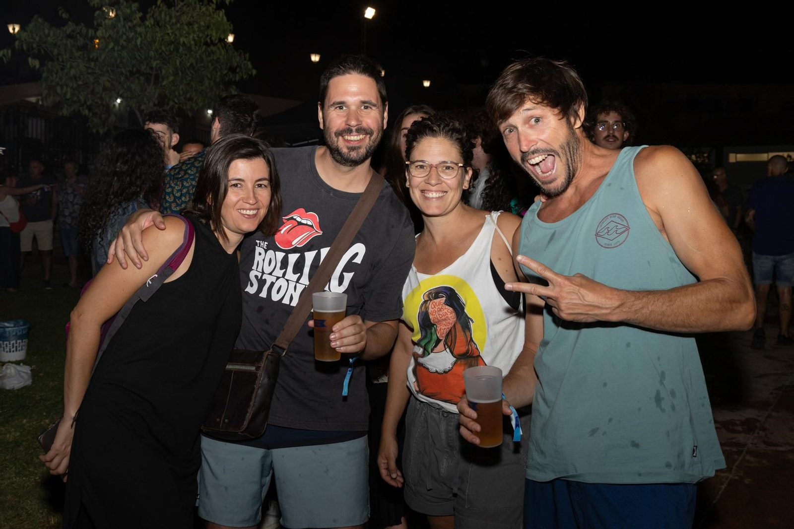 Así disfrutó el público en el festival Vértigo de Martos