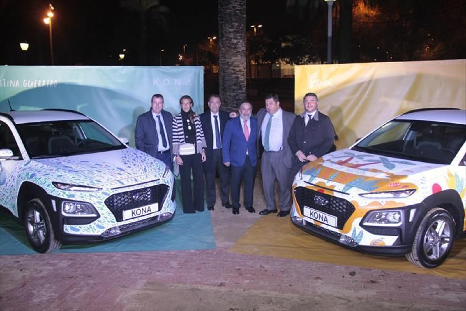 Asistentes a la presentación del nuevo Hyundai KONA.