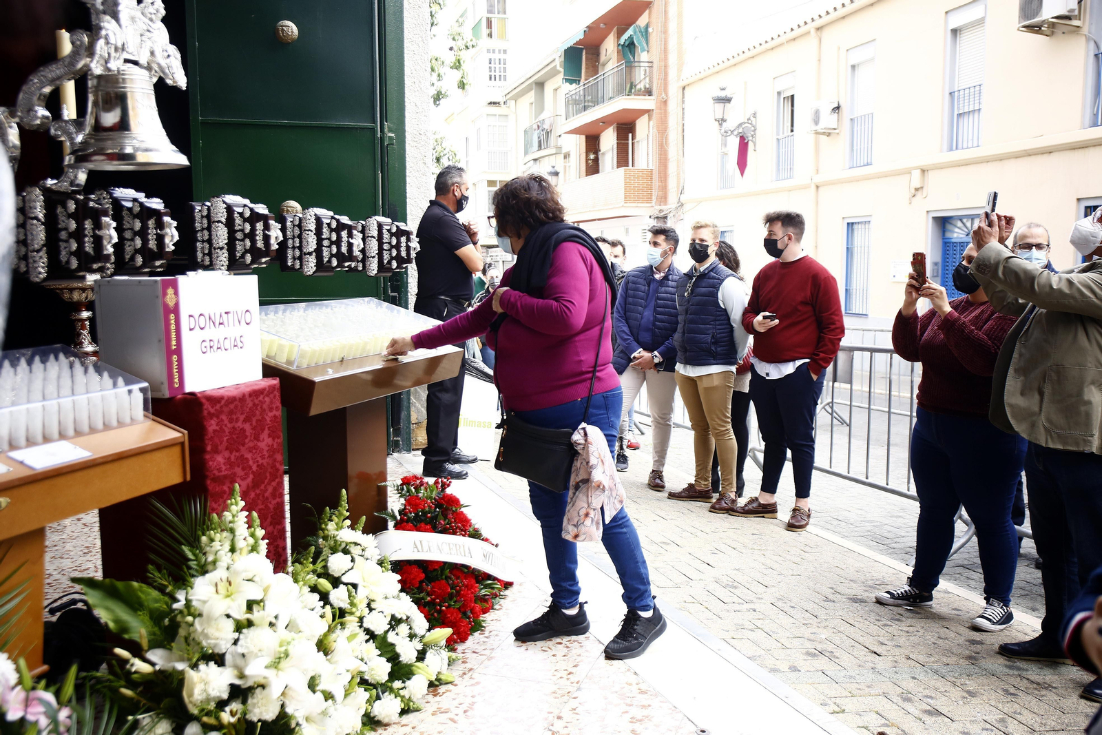 Las fotos del Lunes Santo en Málaga: la devoción en el barrio de La Trinidad