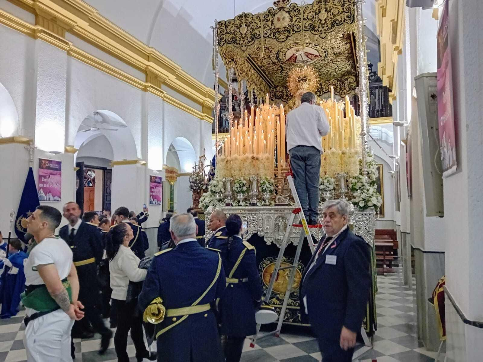 Las imágenes del Lunes Santo en Chiclana 2024: El Perdón y Humildad y Paciencia
