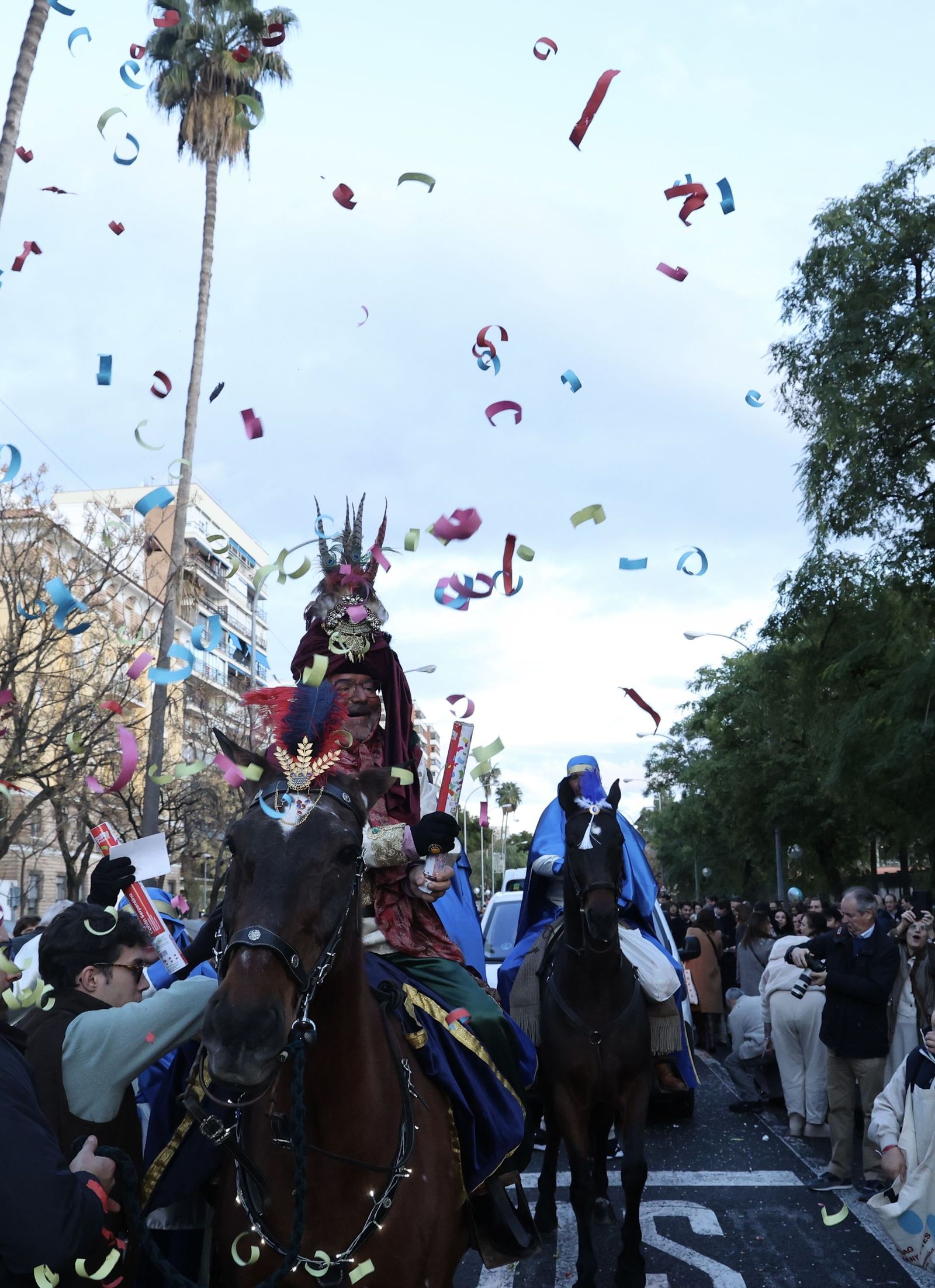 Las fotos del Heraldo de los Reyes Magos en Nervión