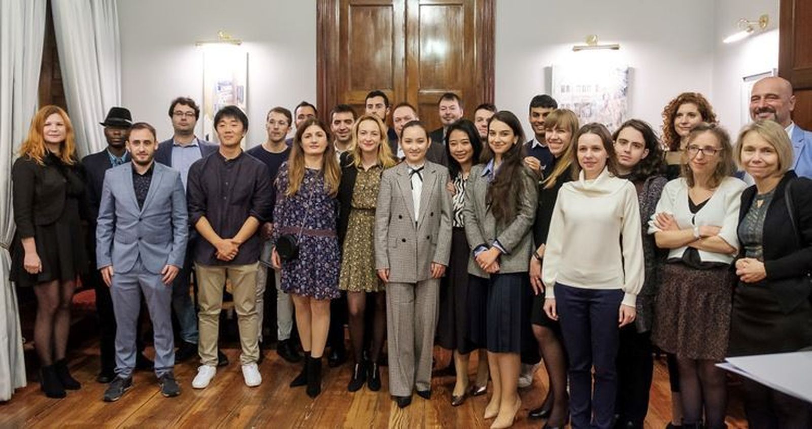 Los participantes del torneo de ajedrez de Gibraltar.