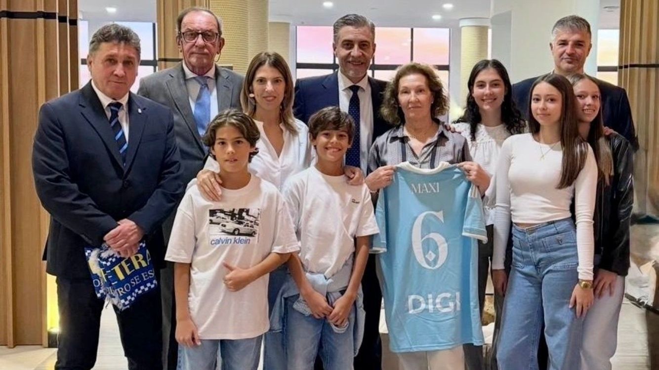 El legado de Maxi, presente en la visita del Real Oviedo a los Juegos Mediterráneos