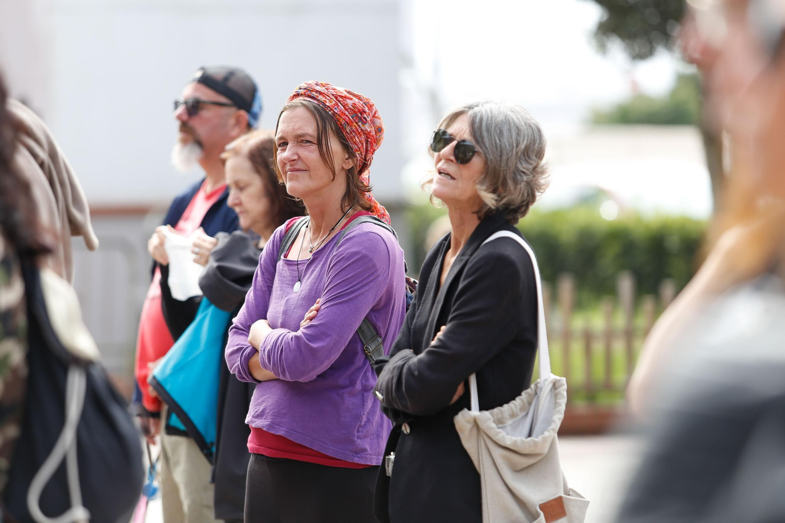 La manifestación por el derecho a una vivienda digna en Tarifa, en imágenes