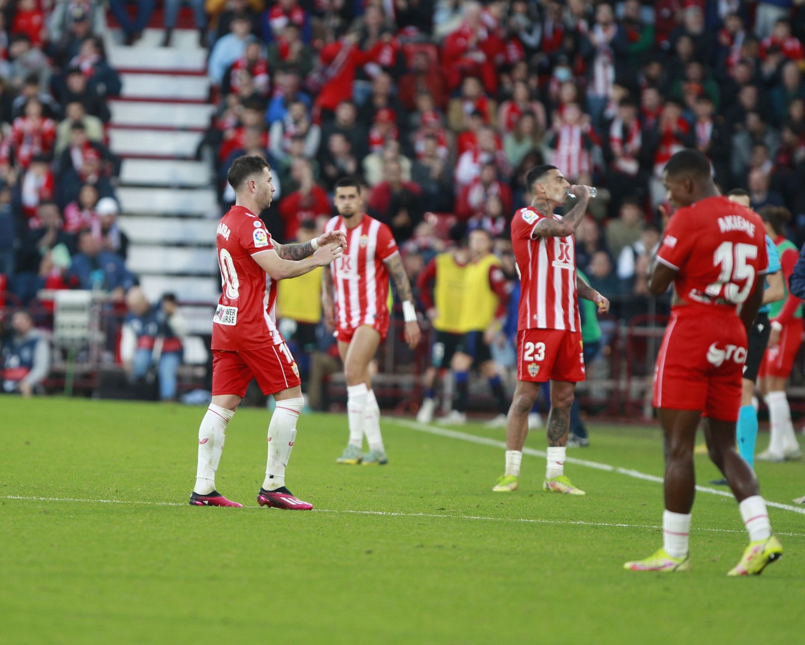 Imágenes del partido U.D. Almería-Atlético de Madrid