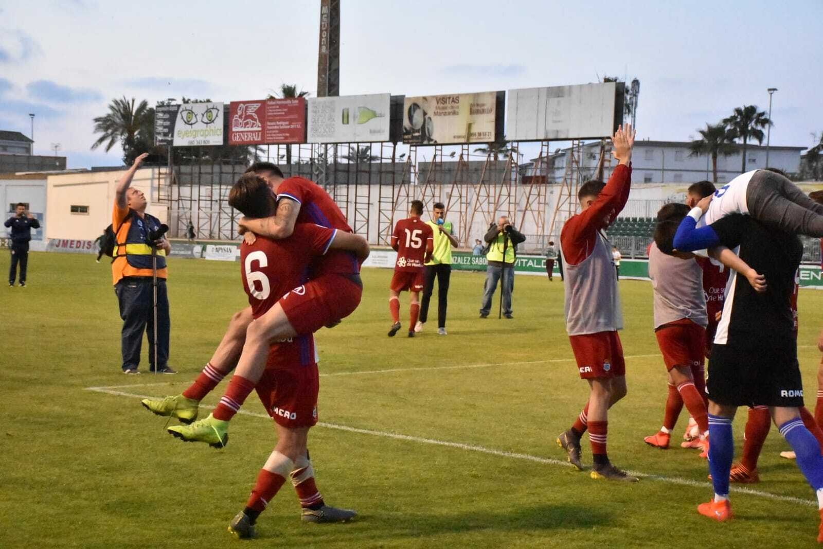 Partido Atlético Sanluqueño-Recreativo en imágenes