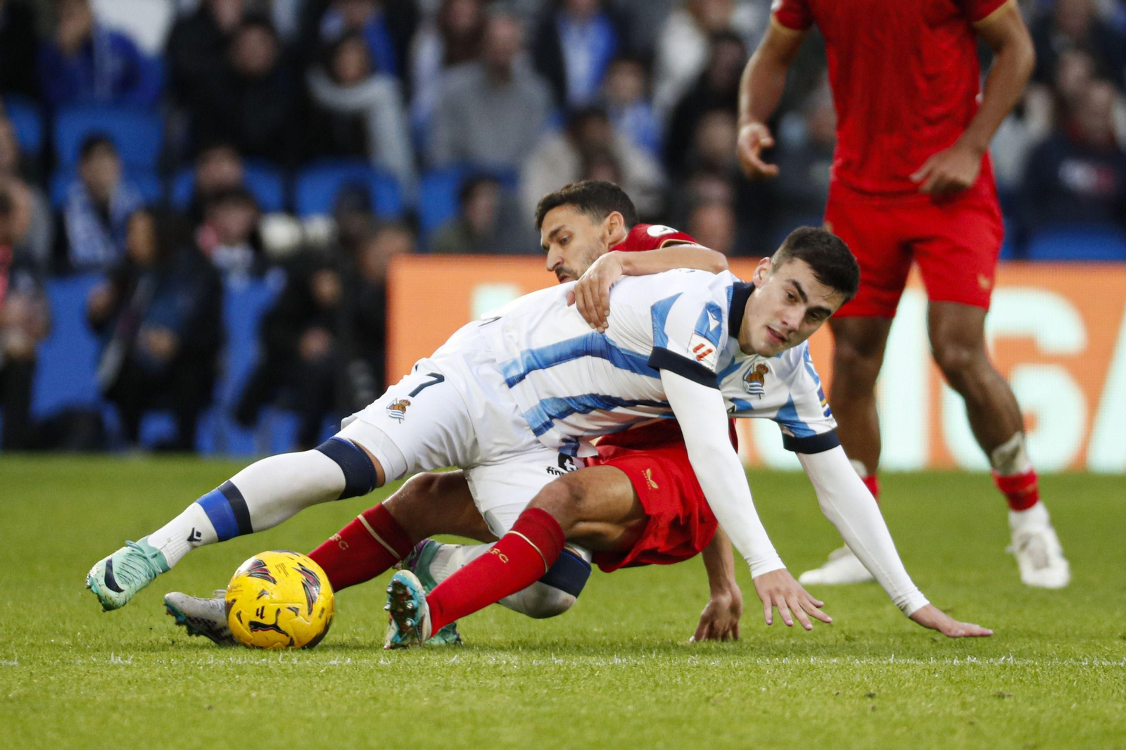 Las fotos del Real Sociedad-Sevilla de Liga