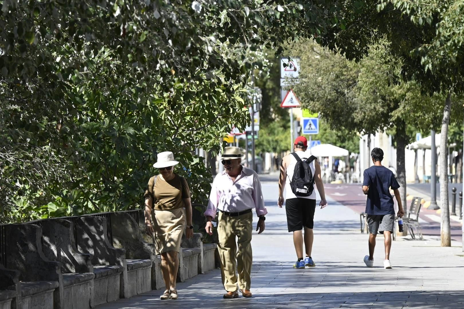 Un día de agosto en la Ribera de Córdoba, en imágenes