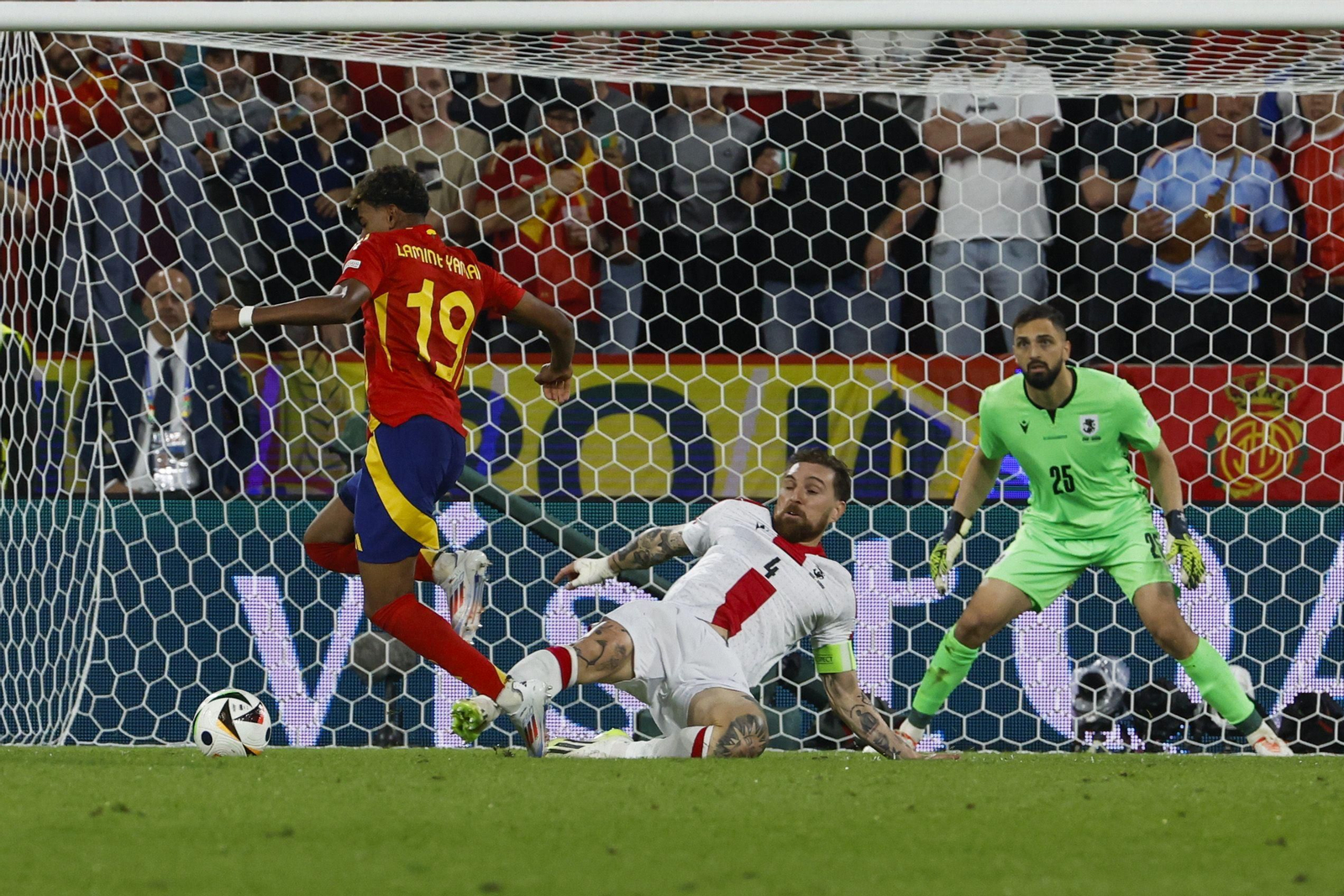 Las mejores fotos de la goleada de España a Georgia