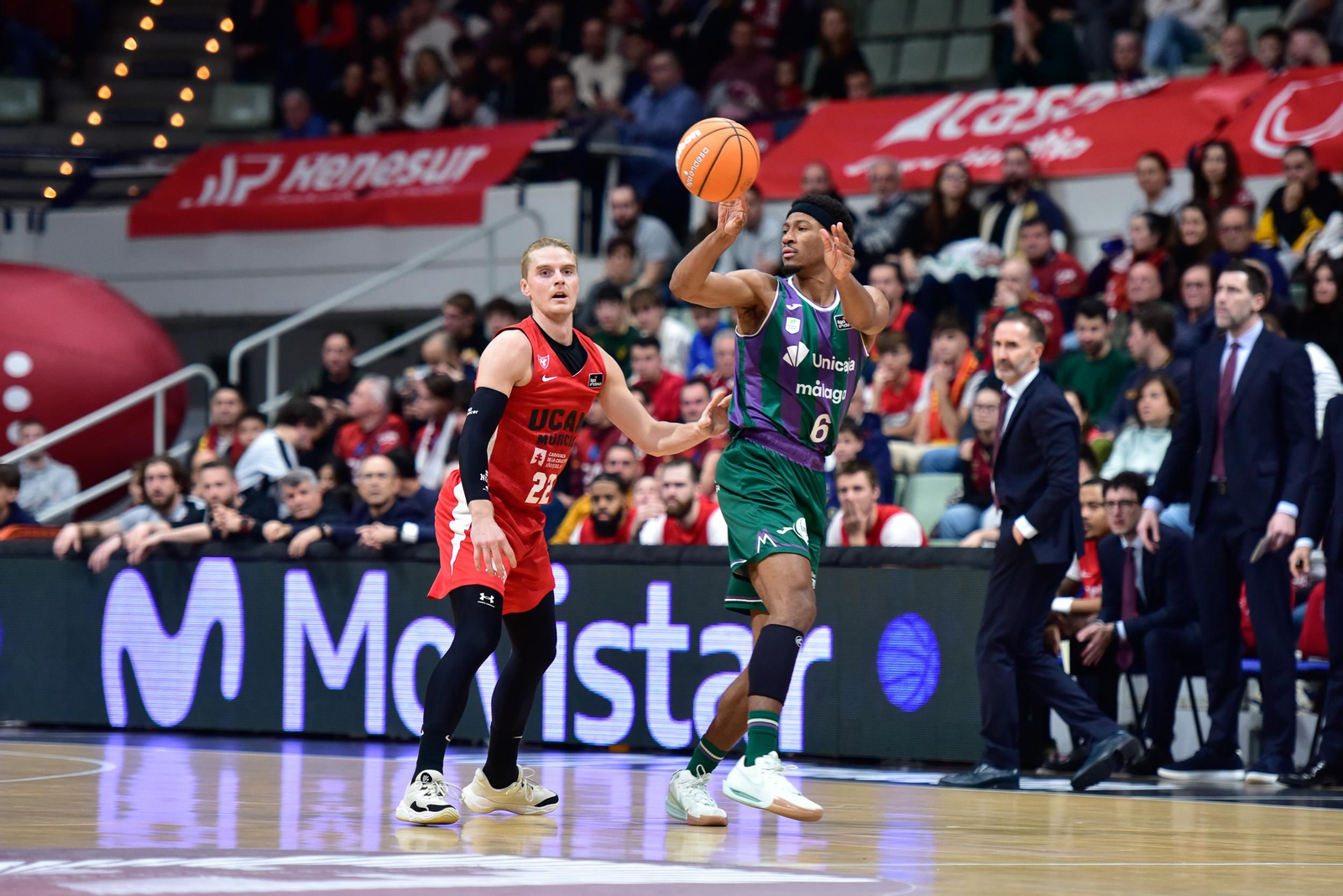 UCAM Murcia-Unicaja, en fotos