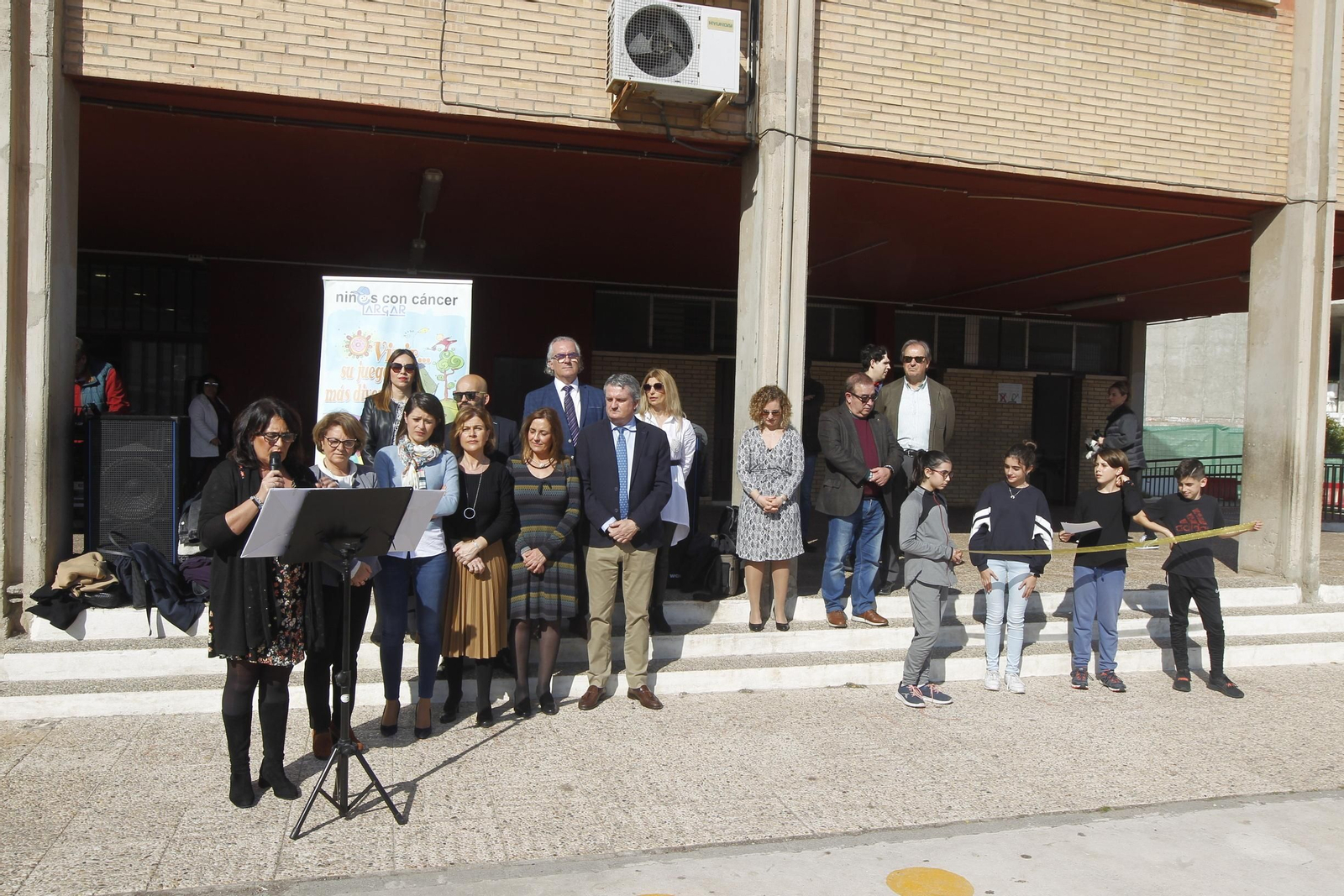 Fotogalería Día Internacional del Niño con Cáncer CEIP Mediterráneo. Almería
