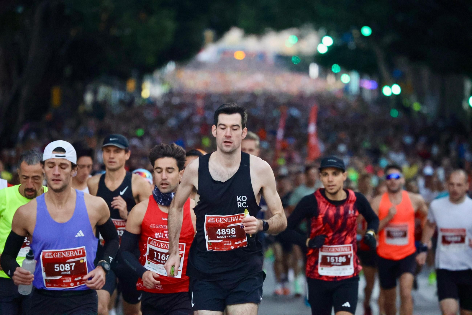 Las mejores fotos de la Maratón de Málaga 2024