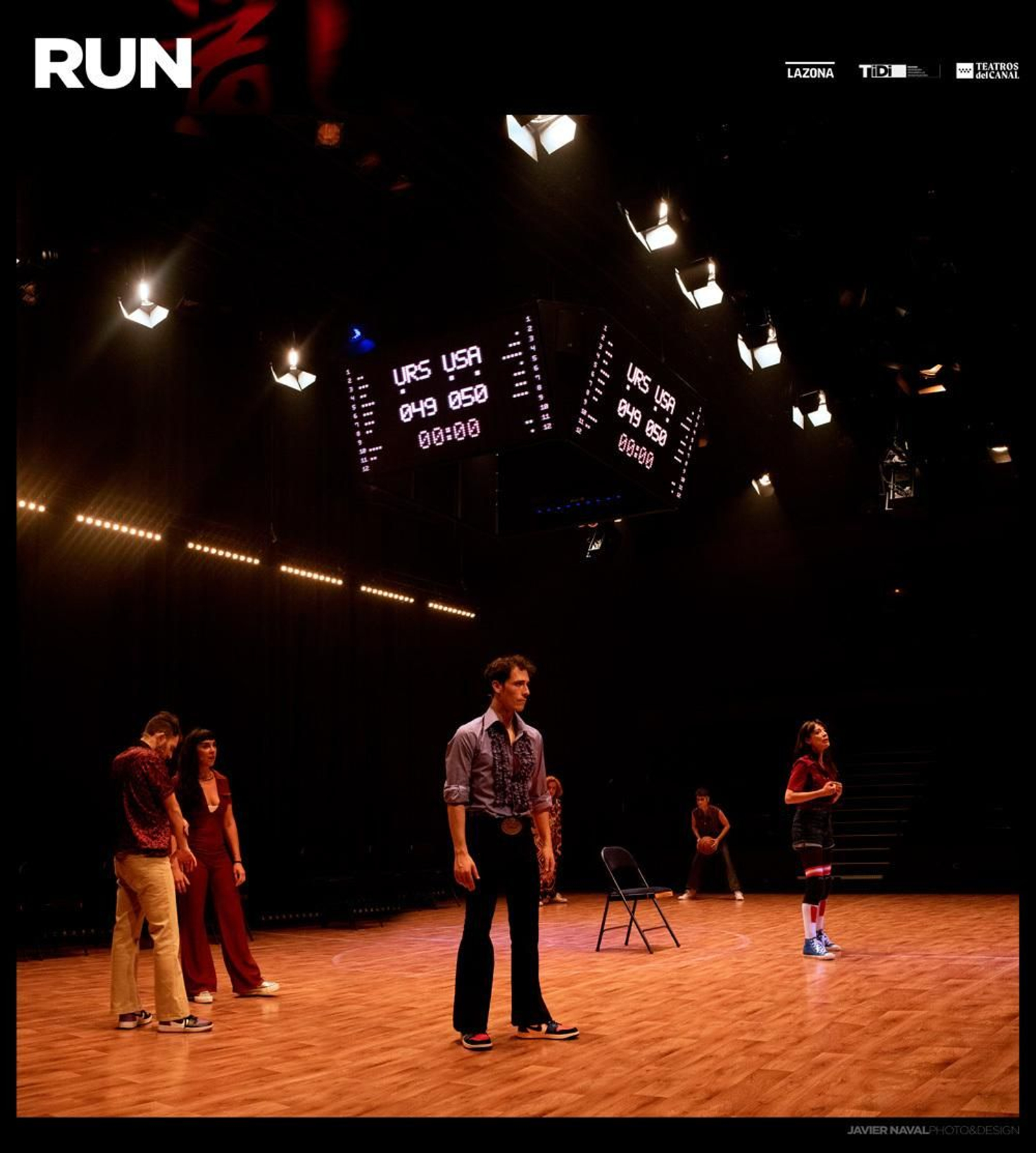 El actor, en ‘Run’, una de las obras que ha interpretado este año.