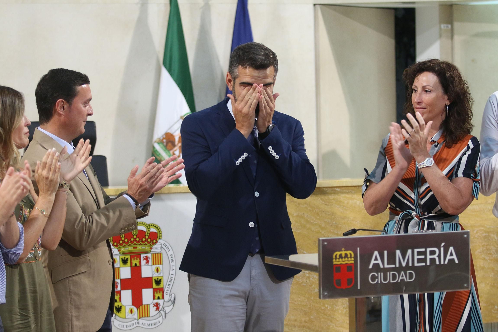 Las imágenes de la despedida de Ramón Fernández-Pacheco como alcalde de Almería