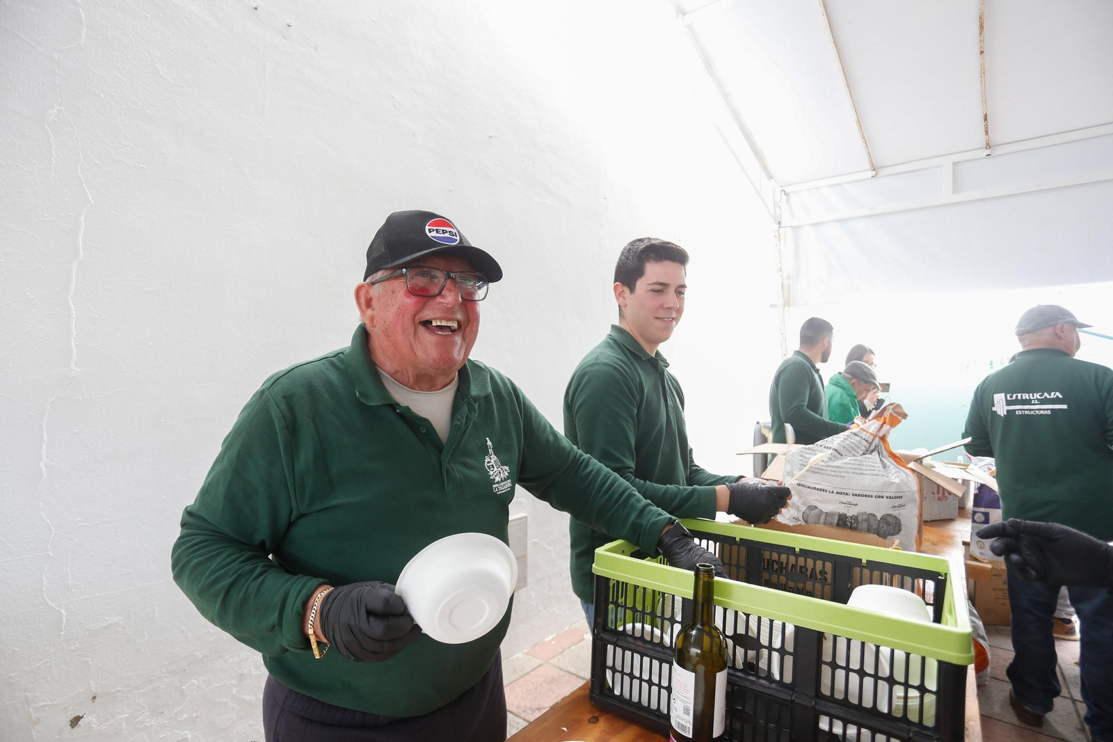 Fotos de la tagarninada popular en Los Barrios
