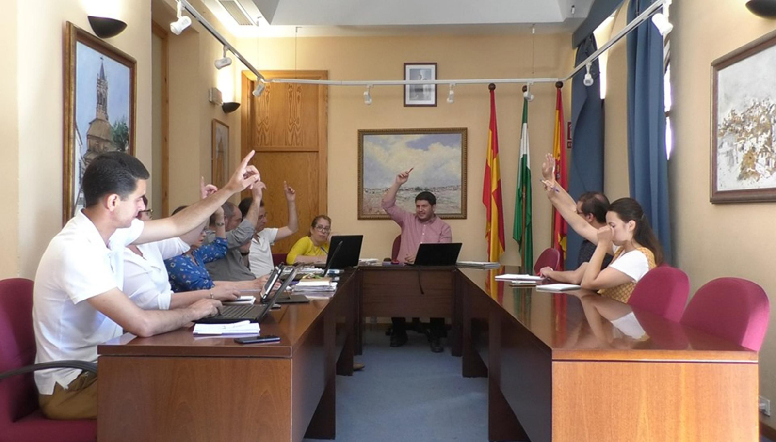 El Pleno del Ayuntamiento de Zalamea  la Real.