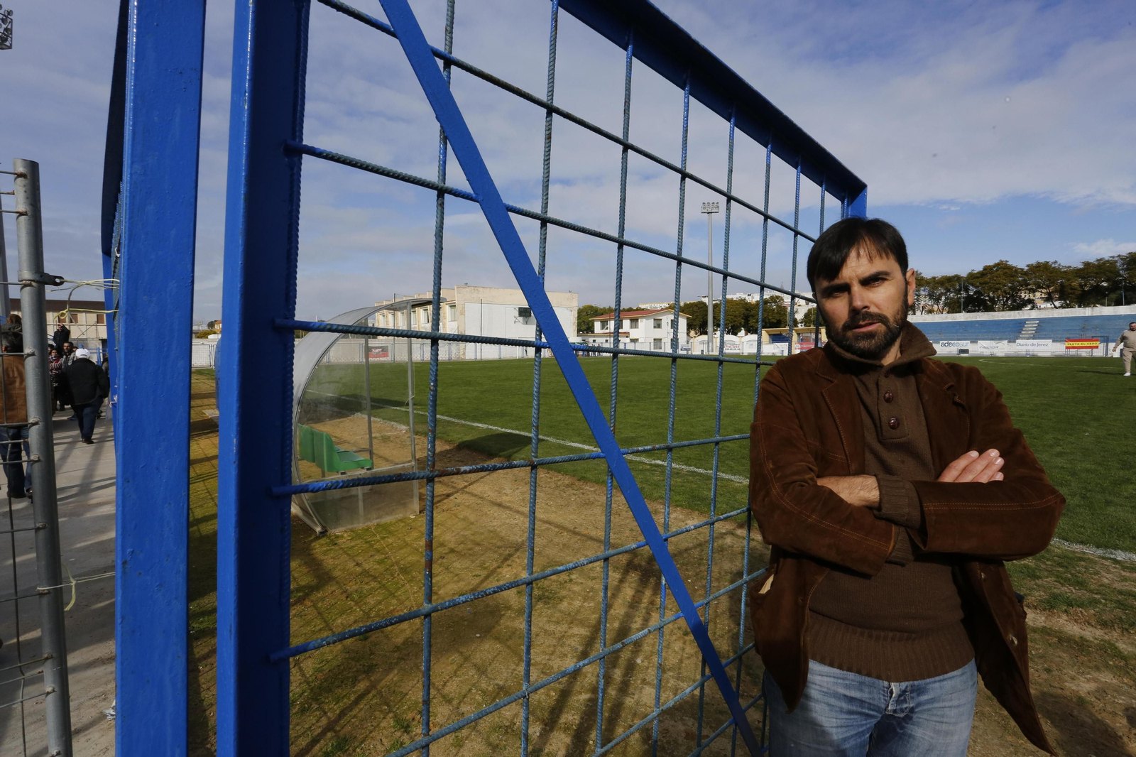 Pedro Garrido, presidente del Jerez Industrial,  enfadado con el Xerez CD.