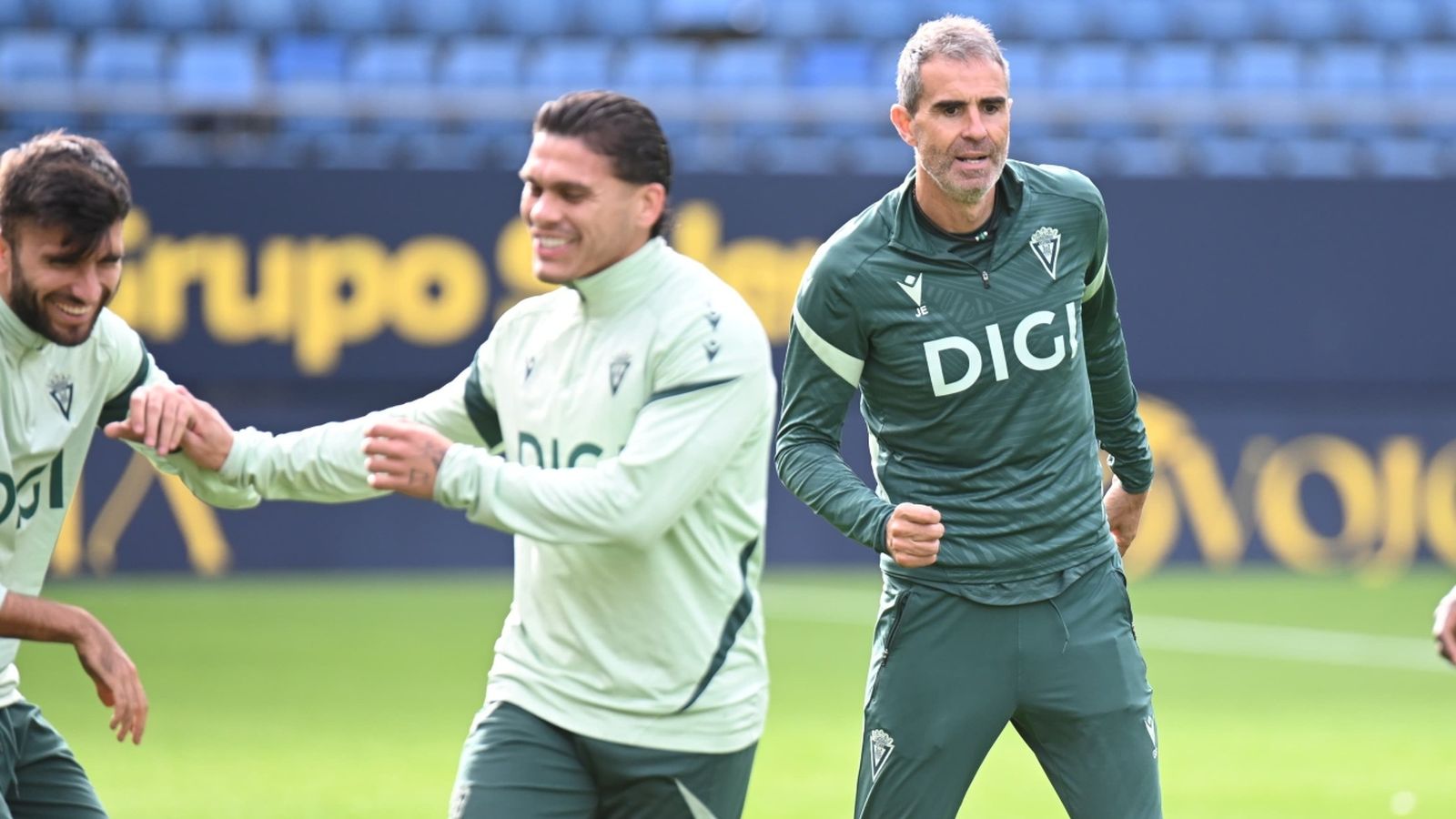 Gaizka Garitano, el capitán del submarino amarillo desde el banquillo.