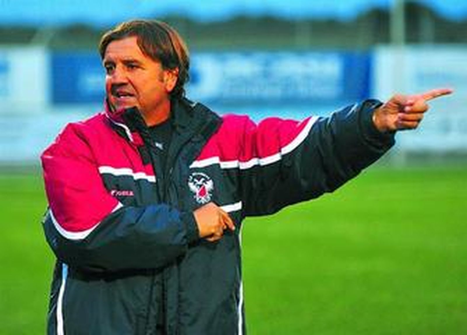 Antonio Galán, durante un partido.