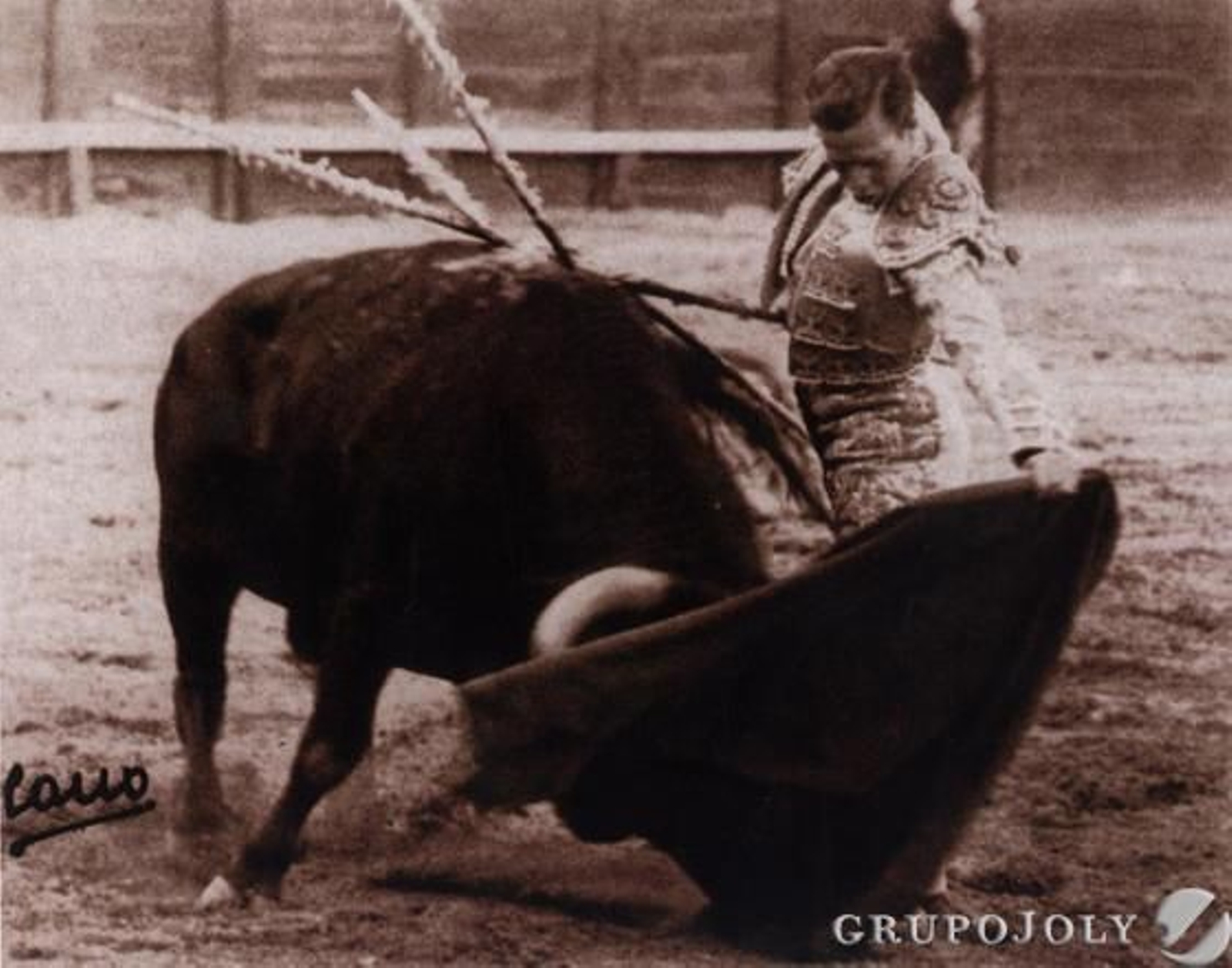 El diestro sevillano en un natural.

Foto: D.S.