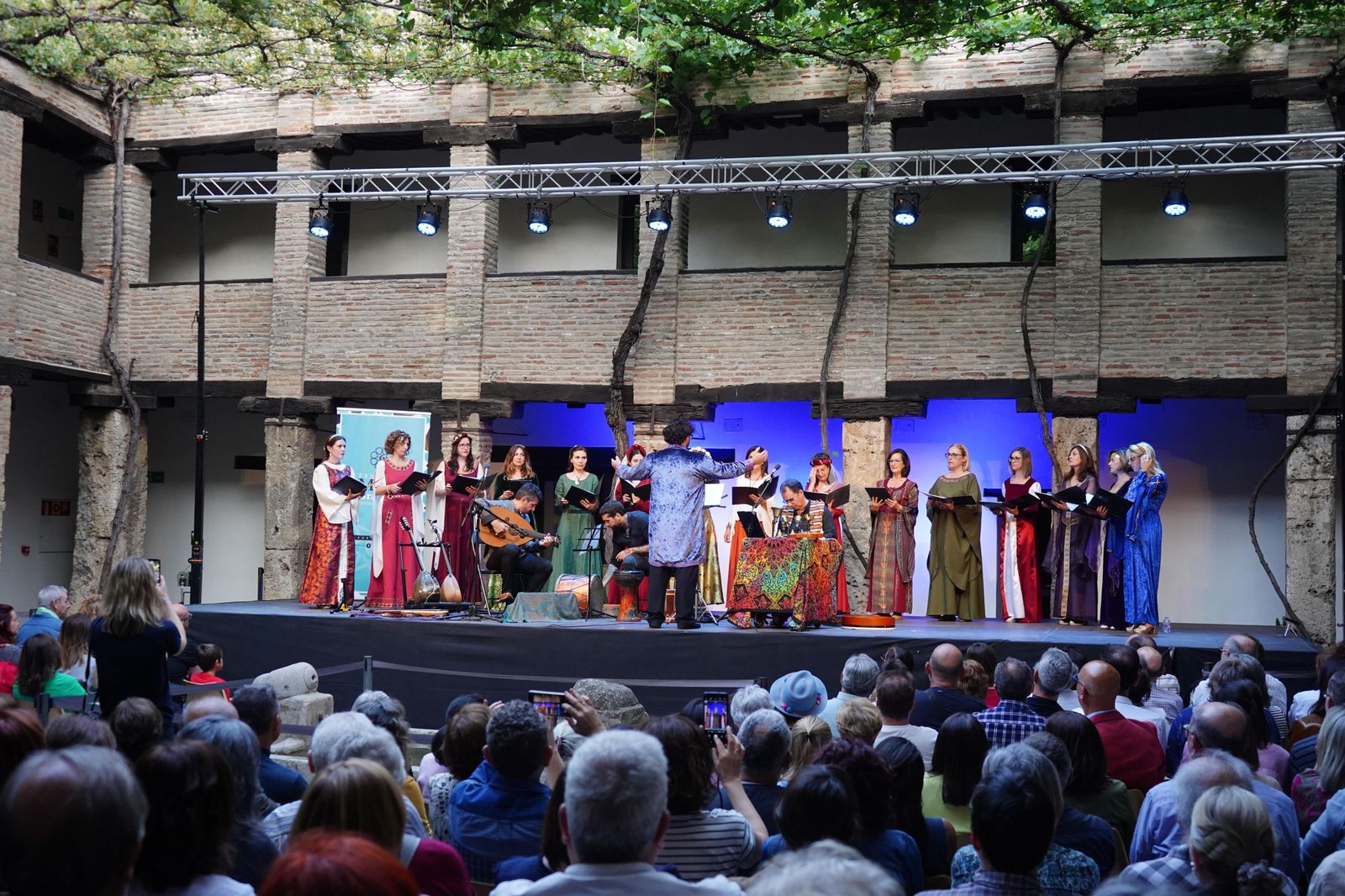Un momento del concierto celebrado este miércoles en el Corral del Carbón.