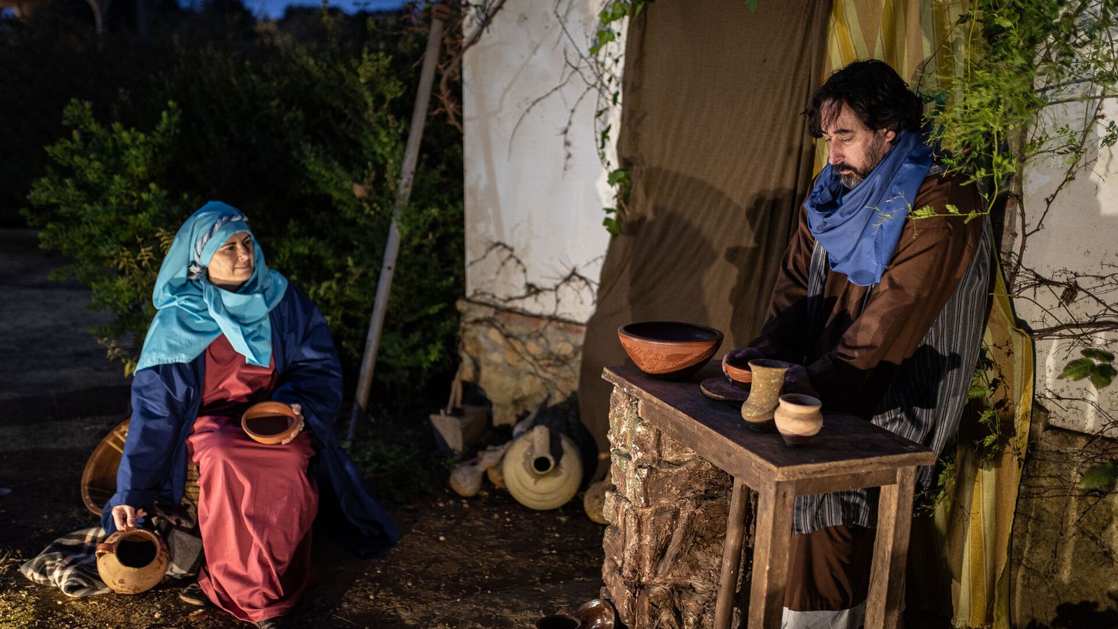El Belén viviente de Higuera de la Sierra en imágenes