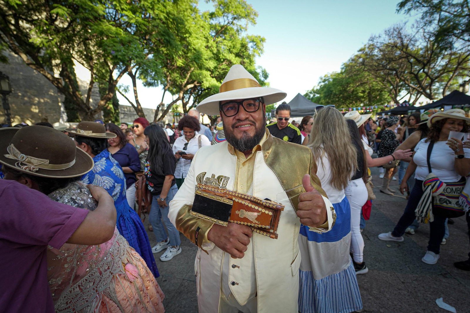 Imágenes de la fiesta Alma Hispana en Jerez.