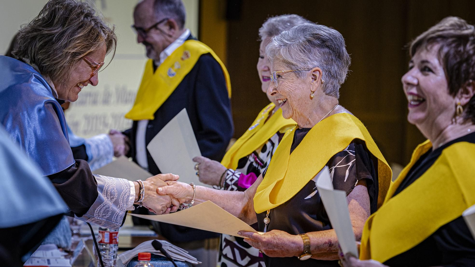 Graduación del curso del Aula Universitaria de Mayores de la UCA 2019-2024