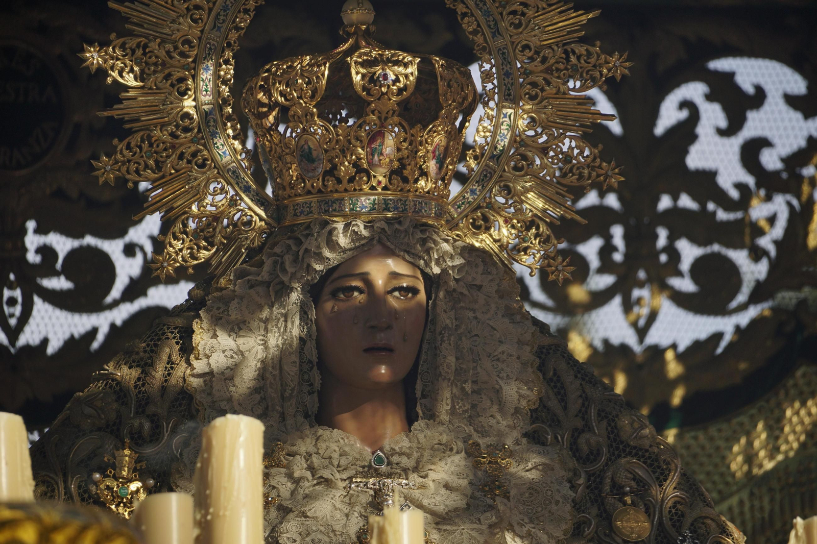 La procesión en Roma de la Esperanza de Málaga