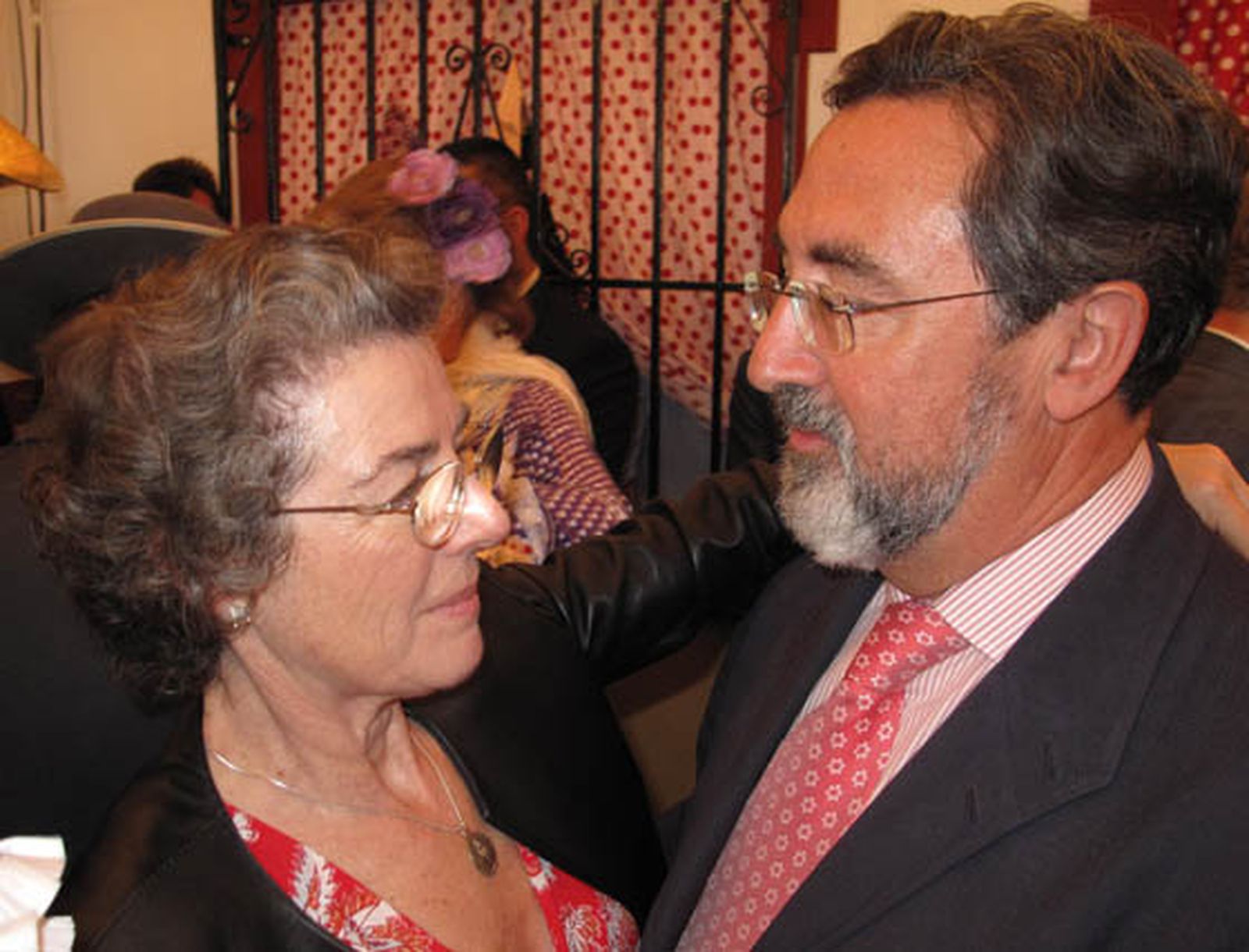 Isabel Solísbaila con su marido, Félix Moreno de la Cova.

Foto: Victoria Ramírez