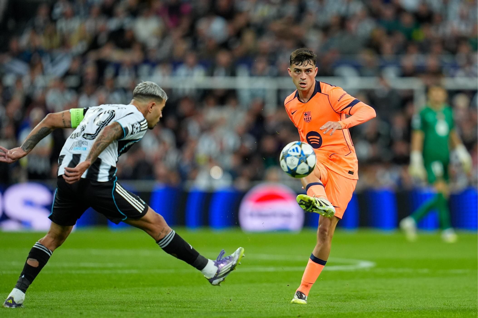 Las fotos del Newcastle-Barcelona