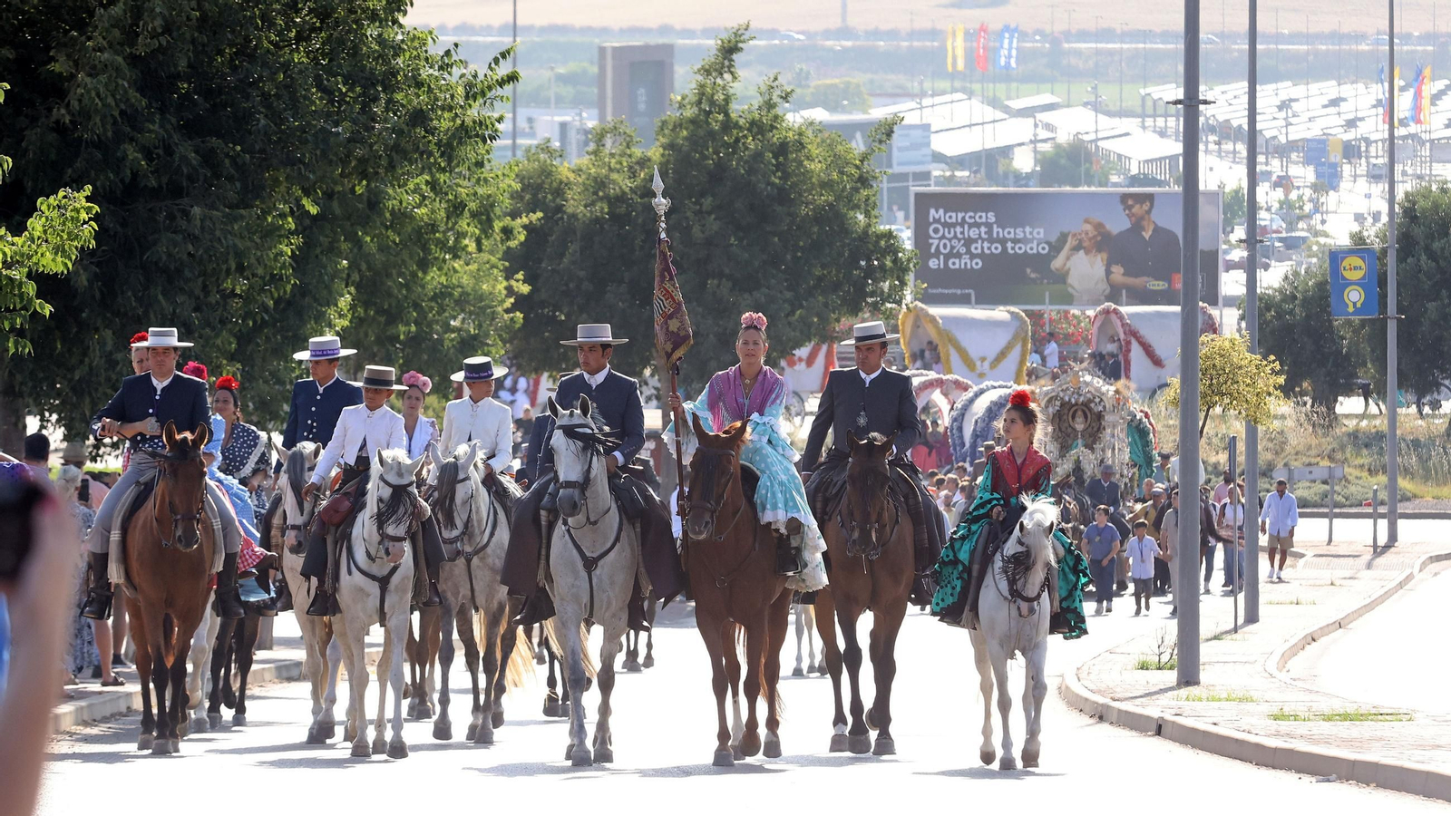 Vuelta a Jerez de la hermandad del Rocío