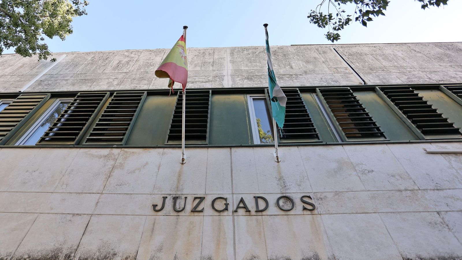Fachada de los Juzgados donde está el Instrucción número 1 en la avenida Tomás García Figueras en Jerez