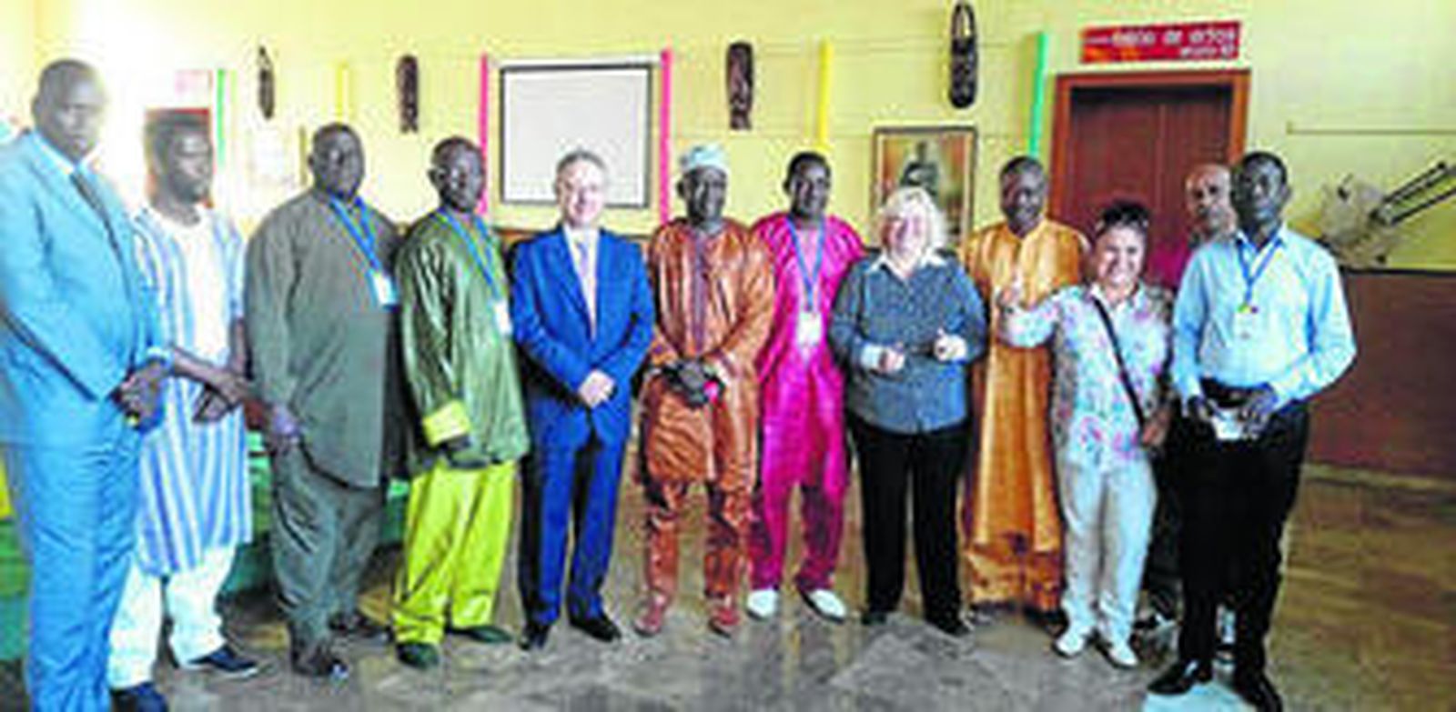 La cita estuvo organizada por la Federación de Asociaciones de Inmigrantes Senegalesas.