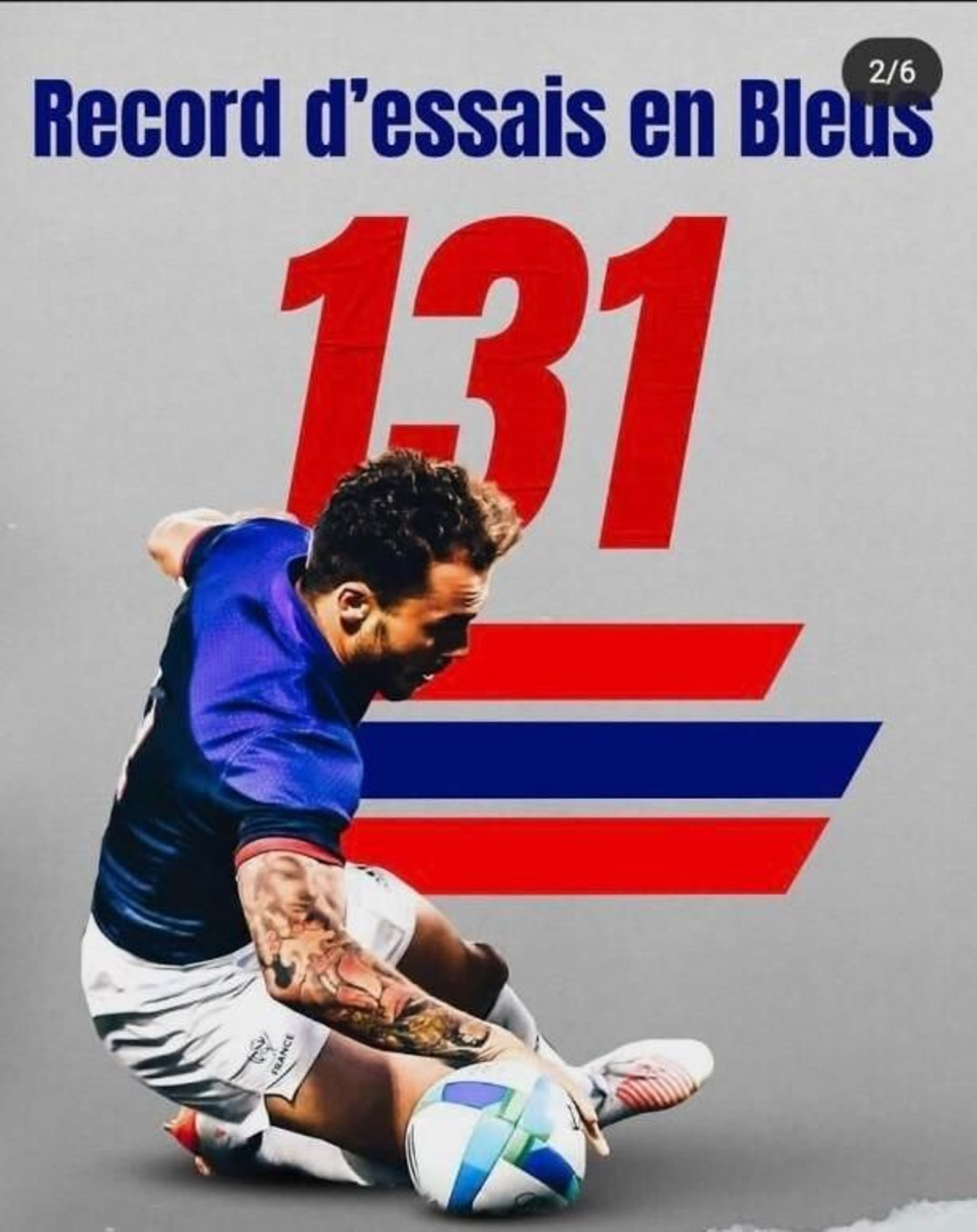 Los números de una leyenda del rugby.