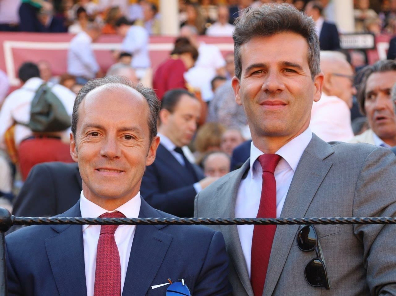 Rami Aboukhair, Consejero Delegado del Banco de Santander y Popular y Javier Illán, CEO del grupo Milenium