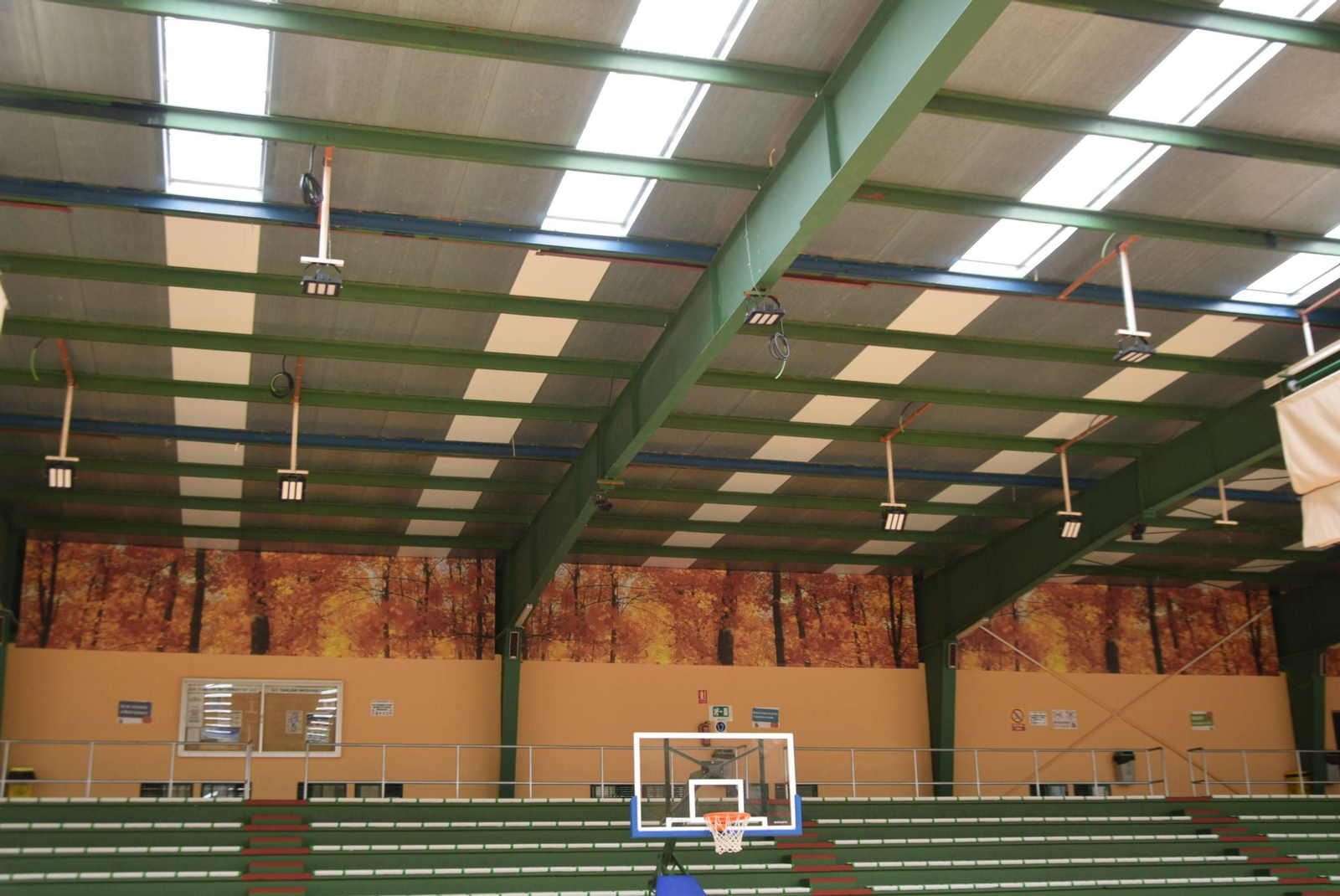 La nueva iluminación del pabellón del Parque.