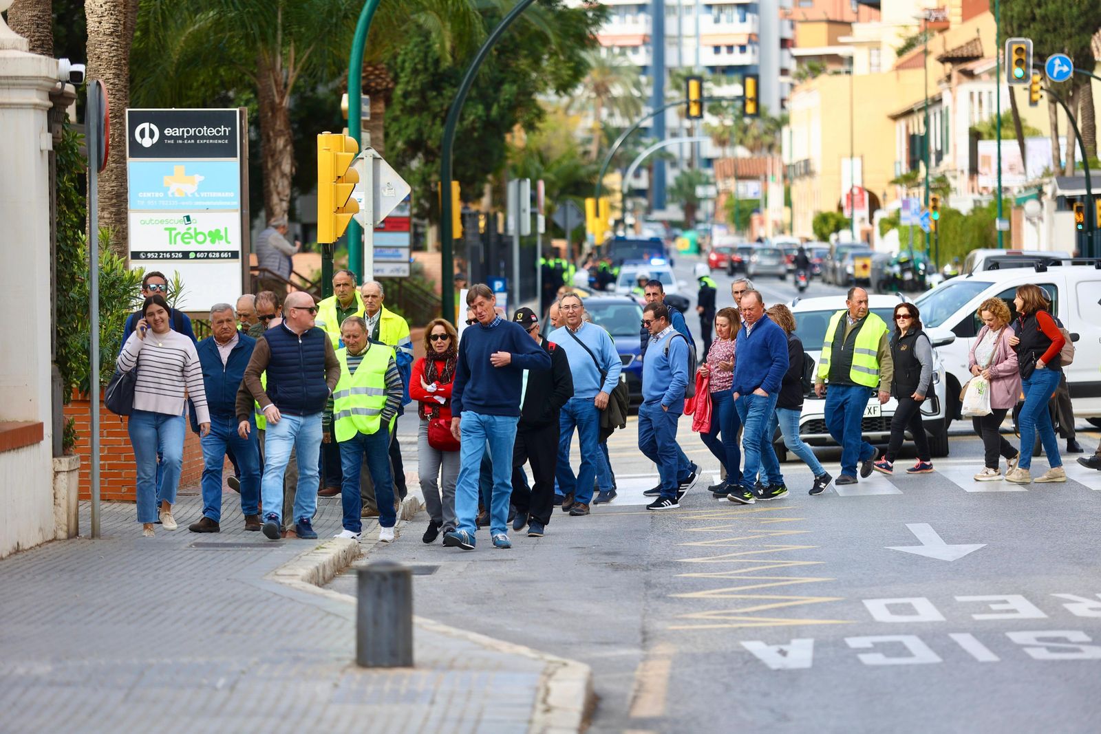 Vuelven los tractores a Málaga, las fotos de la protesta